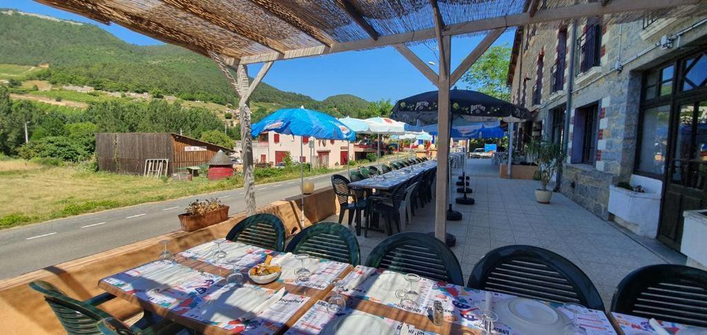 Hotel Des Gorges Au Viaduc Rivière-sur-Tarn Dış mekan fotoğraf